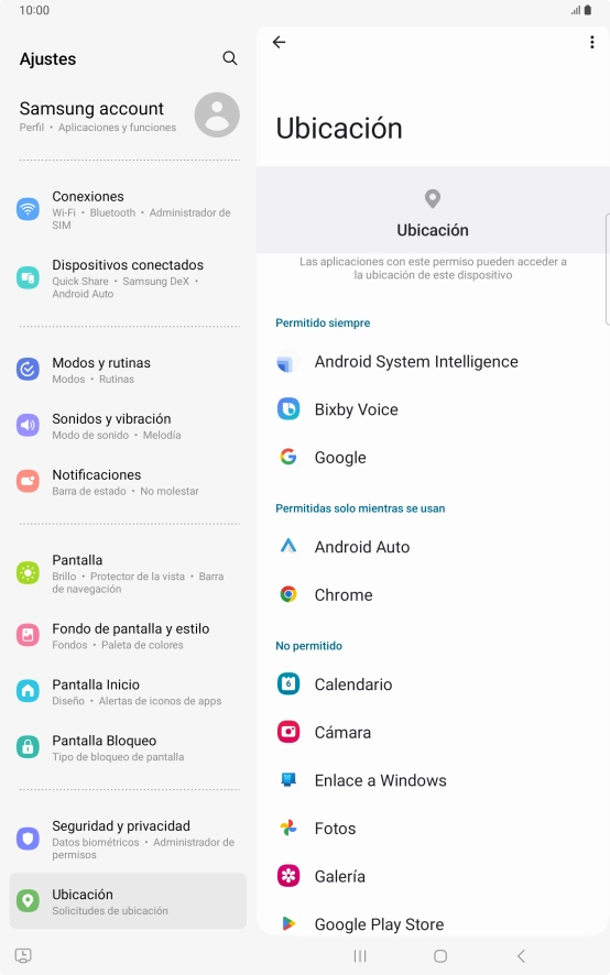 Pulsa la app deseada. Pulsa la app deseada.