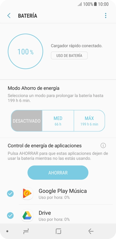 Pulsa el ajuste deseado. Pulsa el ajuste deseado.
