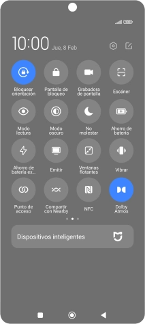 Pulsa Ahorro de batería para activar la función. Pulsa Ahorro de batería para activar la función.