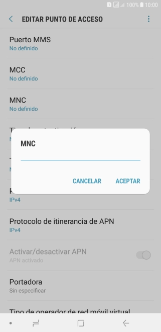 Introduce 01 y pulsa ACEPTAR. Introduce 01 y pulsa ACEPTAR.