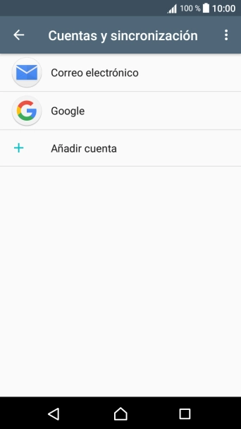 Pulsa el icono de menú. Pulsa el icono de menú.