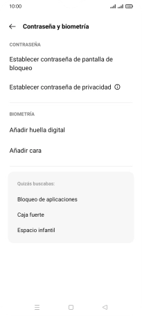 Pulsa Añadir huella digital. Pulsa Añadir huella digital.