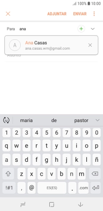 Pulsa el contacto deseado. Pulsa el contacto deseado.