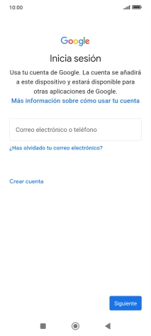 Si no tienes una cuenta de Google, pulsa Crear cuenta y sigue las indicaciones de la pantalla para ver cómo crear una cuenta nueva. Si no tienes una cuenta de Google, pulsa Crear cuenta y sigue las indicaciones de la pantalla para ver cómo crear una cuenta nueva.