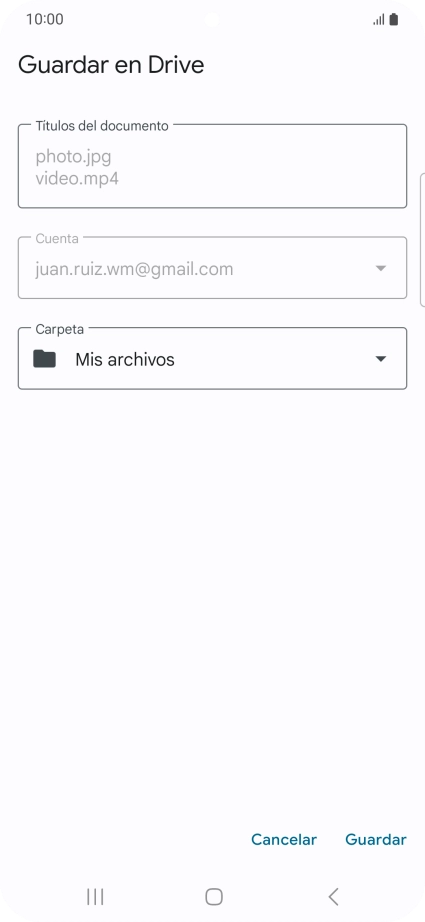 Pulsa Guardar. Pulsa Guardar.