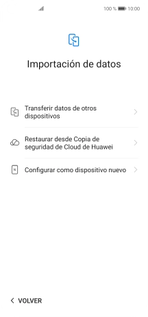 Puedes transferir el contenido de otro teléfono cuando activas tu teléfono por primera vez y cuando lo has restablecido. Cuando aparezca en la pantalla del teléfono esta imagen, ya está listo para la transmisión del contenido del otro teléfono. Puedes transferir el contenido de otro teléfono cuando activas tu teléfono por primera vez y cuando lo has restablecido. Cuando aparezca en la pantalla del teléfono esta imagen, ya está listo para la transmisión del contenido del otro teléfono.
