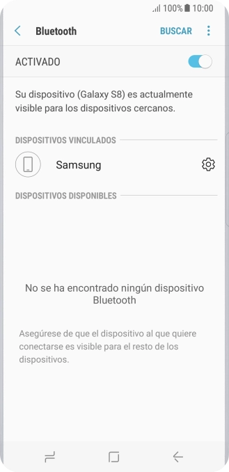 Pulsa la tecla de inicio para terminar y regresar a la pantalla de inicio. Pulsa la tecla de inicio para terminar y regresar a la pantalla de inicio.