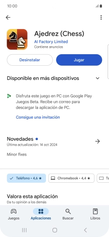Pulsa Desinstalar. Pulsa Desinstalar.