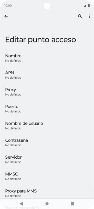 Pulsa Nombre. Pulsa Nombre.