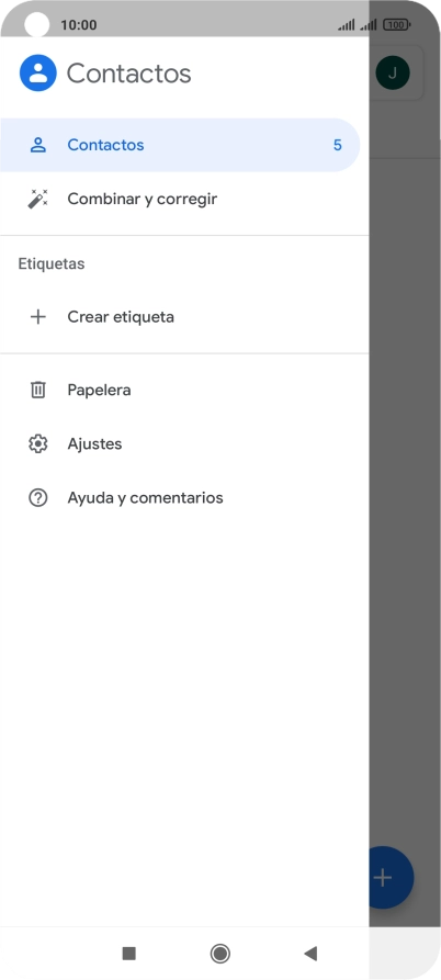 Pulsa Ajustes. Pulsa Ajustes.