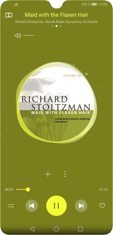 Pulsa la flecha hacia la derecha para ir al archivo de música siguiente. Pulsa la flecha hacia la derecha para ir al archivo de música siguiente.