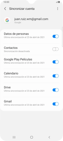 Pulsa el indicador junto a Pulsa el indicador junto a