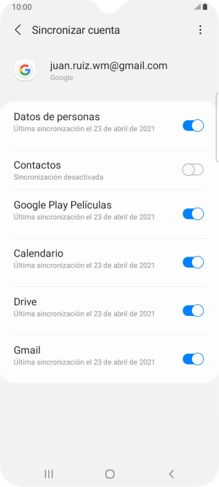 Pulsa el indicador junto a Pulsa el indicador junto a