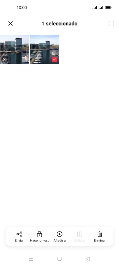 Pulsa el icono de seleccionar todo. Pulsa el icono de seleccionar todo.