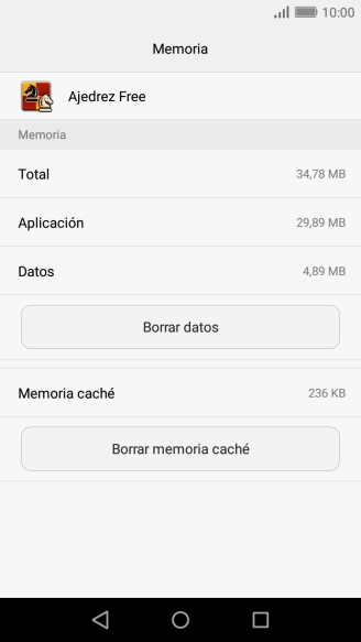 Pulsa Borrar memoria caché. Pulsa Borrar memoria caché.