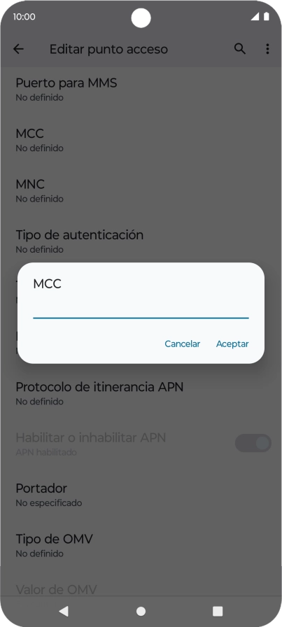 Introduce 214 y pulsa Aceptar. Introduce 214 y pulsa Aceptar.