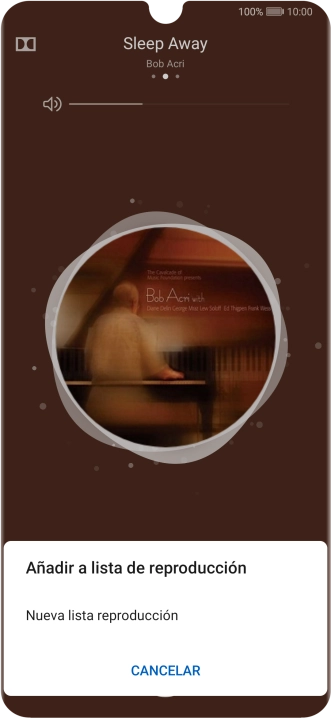 Pulsa Nueva lista reproducción. Pulsa Nueva lista reproducción.