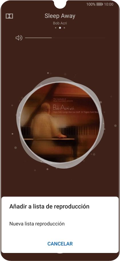 Pulsa Nueva lista reproducción. Pulsa Nueva lista reproducción.