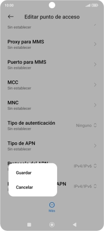 Pulsa Guardar. Pulsa Guardar.
