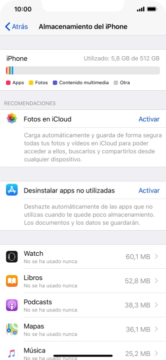 Pulsa la app deseada. Pulsa la app deseada.