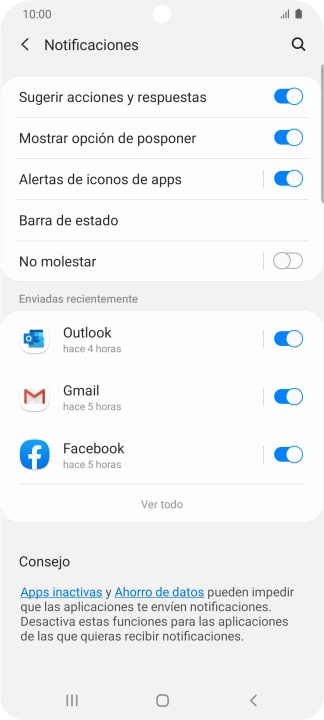 Pulsa Ver todo. Pulsa Ver todo.