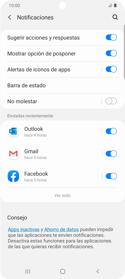 Pulsa Ver todo. Pulsa Ver todo.