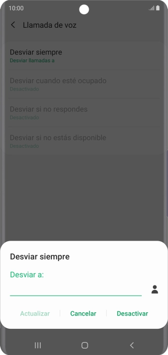 Pulsa Desactivar. Pulsa Desactivar.