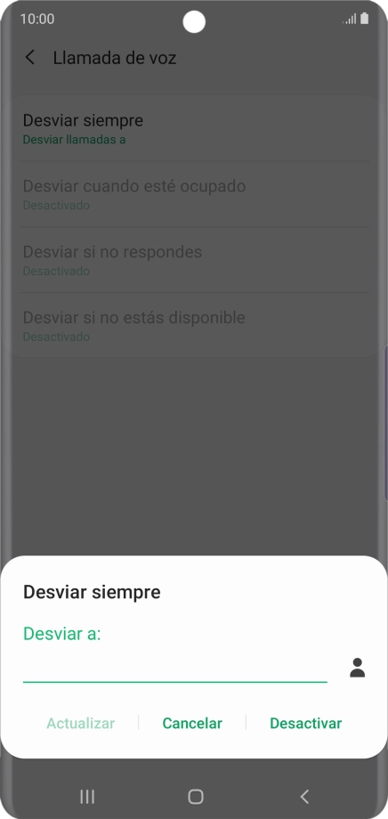 Pulsa Desactivar. Pulsa Desactivar.