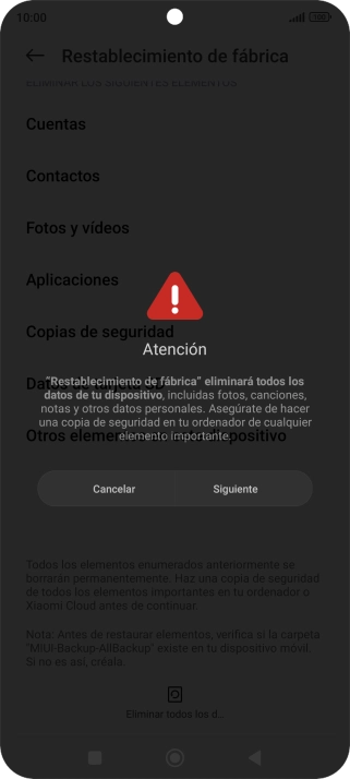 Pulsa Siguiente. Pulsa Siguiente.