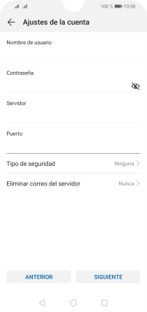 Pulsa Tipo de seguridad. Pulsa Tipo de seguridad.