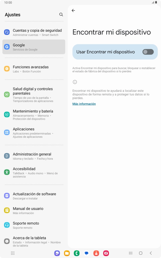 Pulsa el indicador junto a Pulsa el indicador junto a
