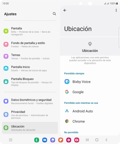 Pulsa la app deseada. Pulsa la app deseada.