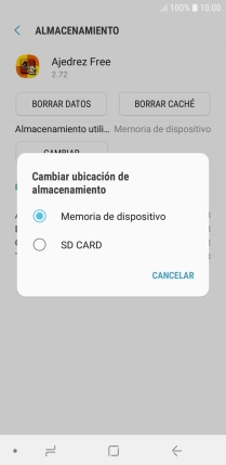 Pulsa el nombre de la tarjeta de memoria. Pulsa el nombre de la tarjeta de memoria.