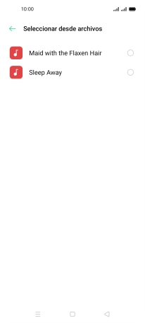 Pulsa los timbres de llamada deseados para escucharlos. Pulsa los timbres de llamada deseados para escucharlos.