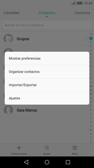 Pulsa Importar/Exportar. Pulsa Importar/Exportar.