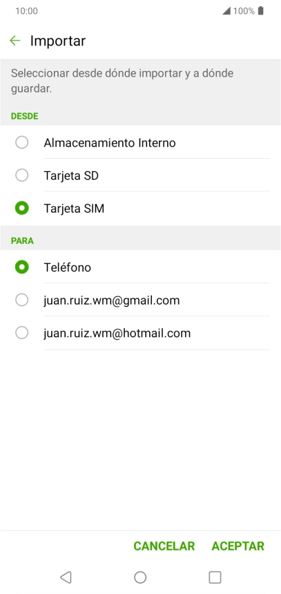 Pulsa Teléfono. Pulsa Teléfono.