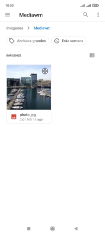 Pulsa el archivo deseado. Pulsa el archivo deseado.