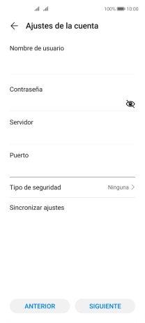 Pulsa Tipo de seguridad. Pulsa Tipo de seguridad.