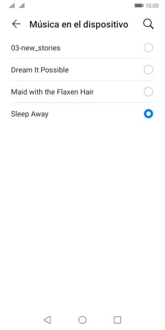 Al encontrar un timbre de llamada de tu gusto, pulsa dos veces la flecha hacia la izquierda. Al encontrar un timbre de llamada de tu gusto, pulsa dos veces la flecha hacia la izquierda.