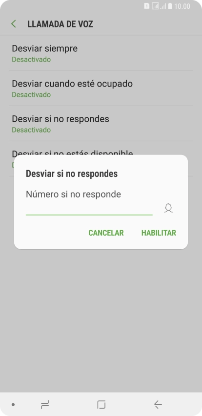 Pulsa DESACTIVAR. Pulsa DESACTIVAR.