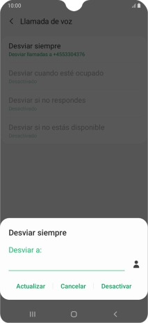 Pulsa Desactivar. Pulsa Desactivar.