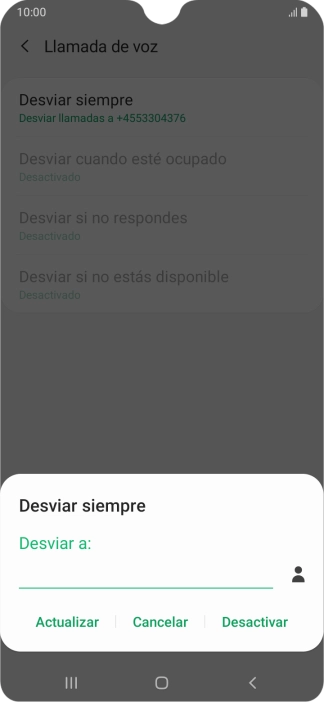 Pulsa Desactivar. Pulsa Desactivar.