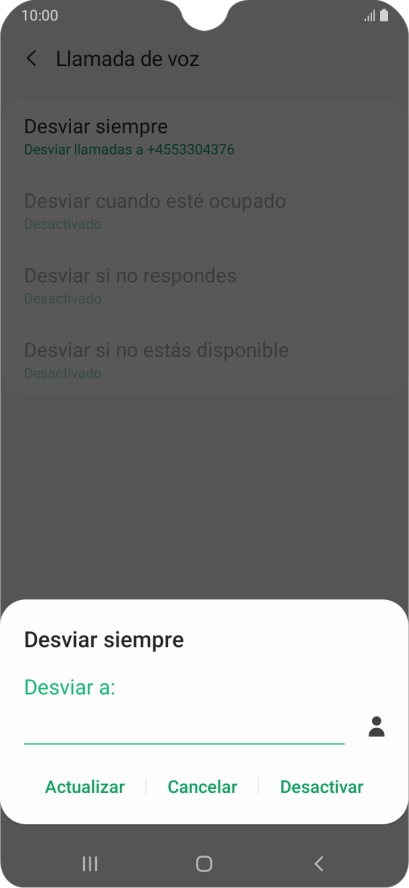Pulsa Desactivar. Pulsa Desactivar.