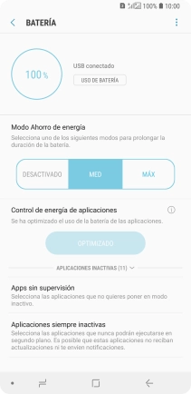 Pulsa la tecla de inicio para terminar y regresar a la pantalla de inicio. Pulsa la tecla de inicio para terminar y regresar a la pantalla de inicio.