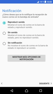 Pulsa el ajuste deseado. Pulsa el ajuste deseado.