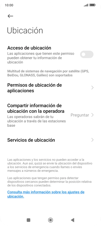 Pulsa el indicador junto a Pulsa el indicador junto a