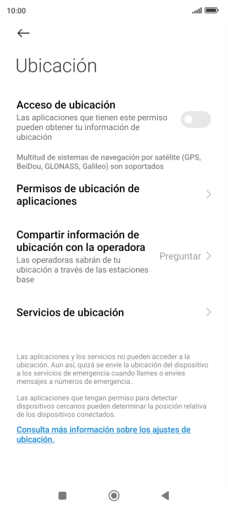 Pulsa el indicador junto a Pulsa el indicador junto a