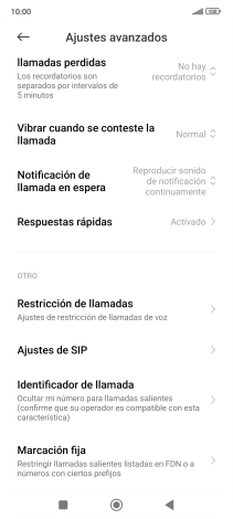 Pulsa Marcación fija. Pulsa Marcación fija.