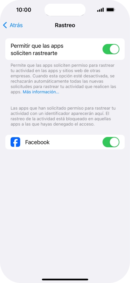 Pulsa el indicador junto a Pulsa el indicador junto a