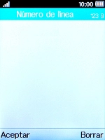 Introduce 22177 y pulsa la tecla de selección izquierda. Introduce 22177 y pulsa la tecla de selección izquierda.